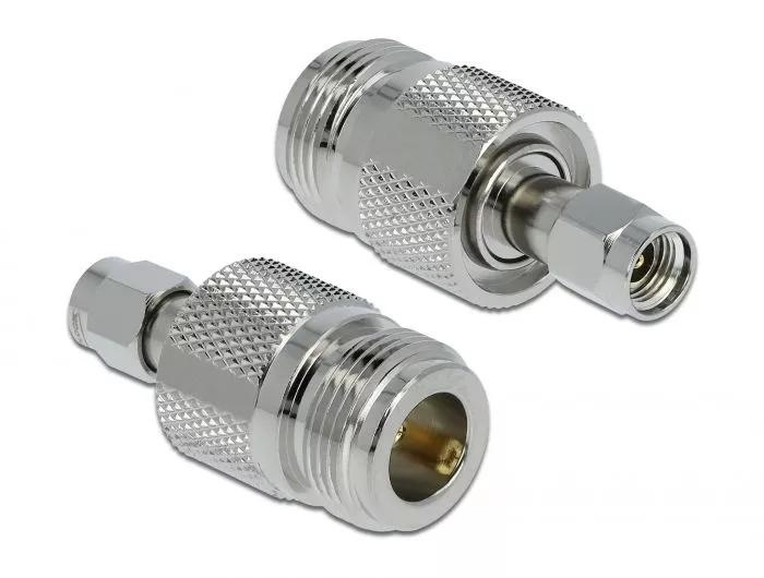 DeLOCK Adapter N jack to RP-SMA plug i gruppen HJEMMEELEKTRONIK / Kabler og adaptere / Audio Analog / Adaptere hos TP E-commerce Nordic AB (C70505)