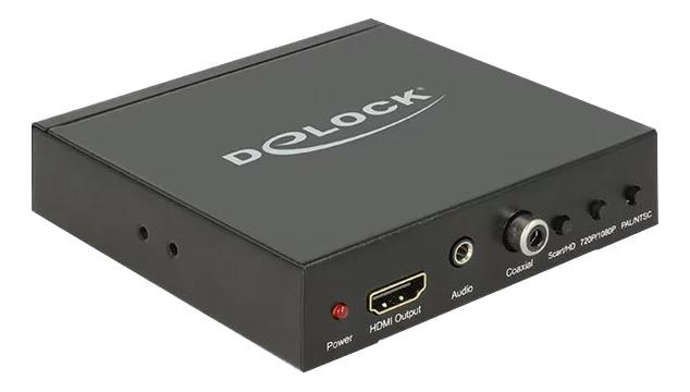 DeLOCK Converter SCART / HDMI to HDMI with Scaler i gruppen HJEMMEELEKTRONIK / Lyd & billede / Tv og tilbehør / Tilbehør hos TP E-commerce Nordic AB (C70603)