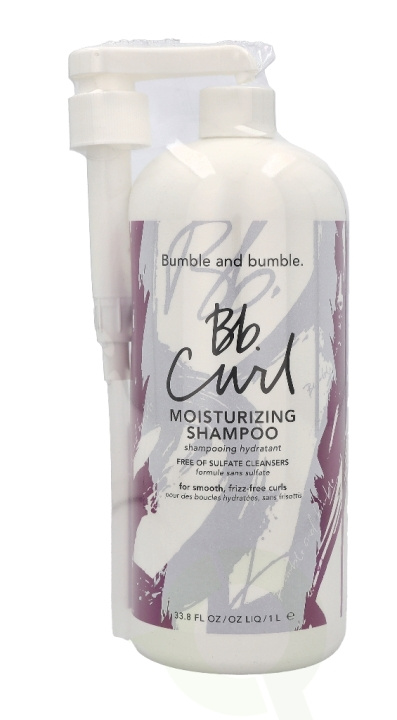 Bumble and Bumble Bumble & Bumble Curl Moisturizing Shampoo 1000 ml i gruppen SKØNHED & HELSE / Hår og styling / Hårpleje / Shampoo hos TP E-commerce Nordic AB (C70988)