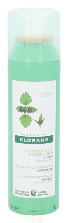 Klorane Dry Shampoo With Nettle 150 ml i gruppen SKØNHED & HELSE / Hår og styling / Hårpleje / Shampoo hos TP E-commerce Nordic AB (C70995)