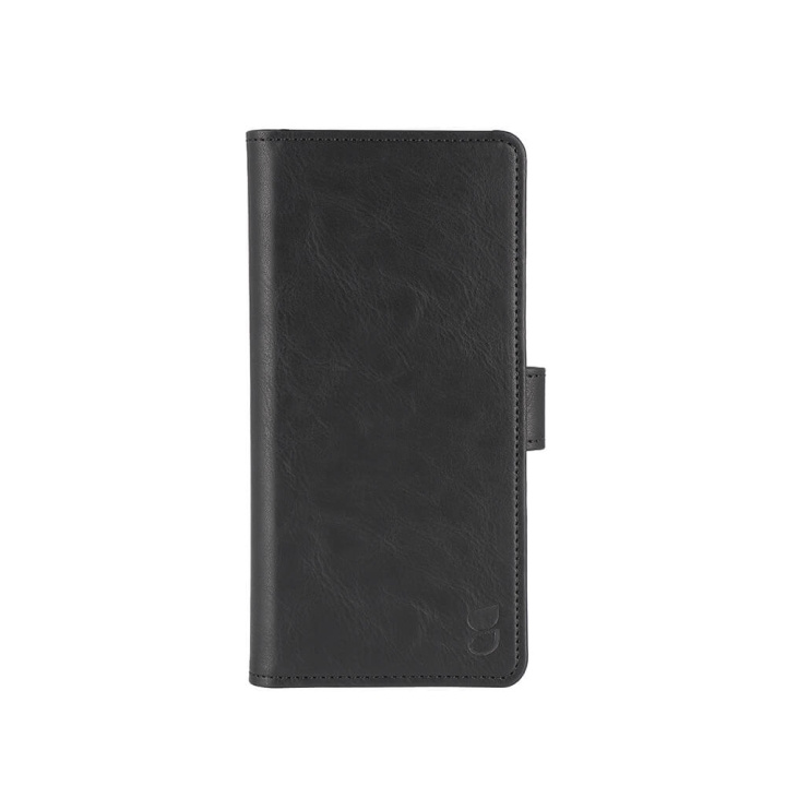 Gear Wallet 3 kortpladser Sort - Motorola G04 4G i gruppen SMARTPHONES & TABLETS / Mobil Beskyttelse / Motorola hos TP E-commerce Nordic AB (C71166)