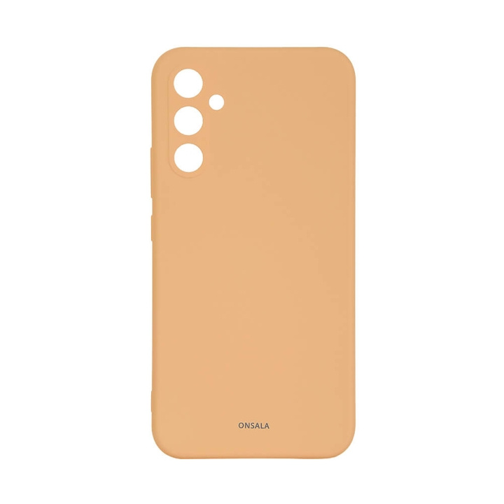 Onsala Backcover Sil Touch Samsung A35 5G Apricot i gruppen SMARTPHONES & TABLETS / Mobil Beskyttelse / Samsung hos TP E-commerce Nordic AB (C71200)