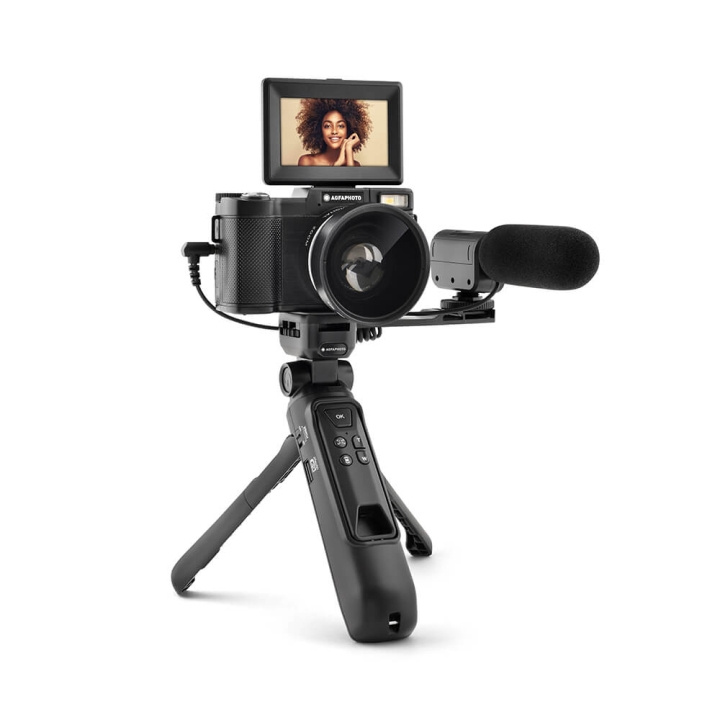 Agfa PHOTO Vlogging Camera Realishot 16x Digital Zoom i gruppen HJEMMEELEKTRONIK / Foto og video / Kamera hos TP E-commerce Nordic AB (C71207)