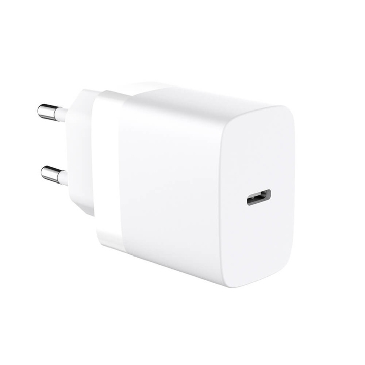 Gear Charger 220V 1xUSB-C PD/PPS 30W White i gruppen SMARTPHONES & TABLETS / Opladere og kabler / Vægoplader / Væg oplader Type C hos TP E-commerce Nordic AB (C71368)