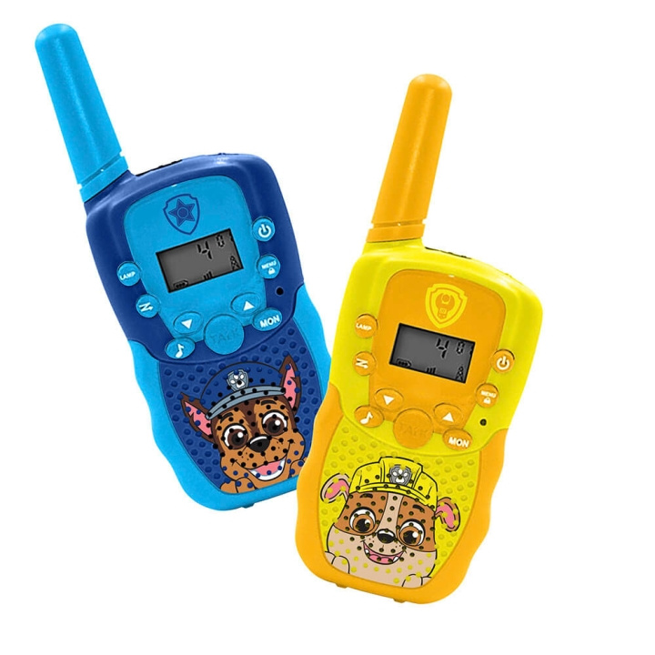 Paw Patrol Digital Walkie Talkie up to 1000m Range LCD i gruppen LEGETØJ, BØRN & BABY / Legetøj / Legetøj hos TP E-commerce Nordic AB (C71389)
