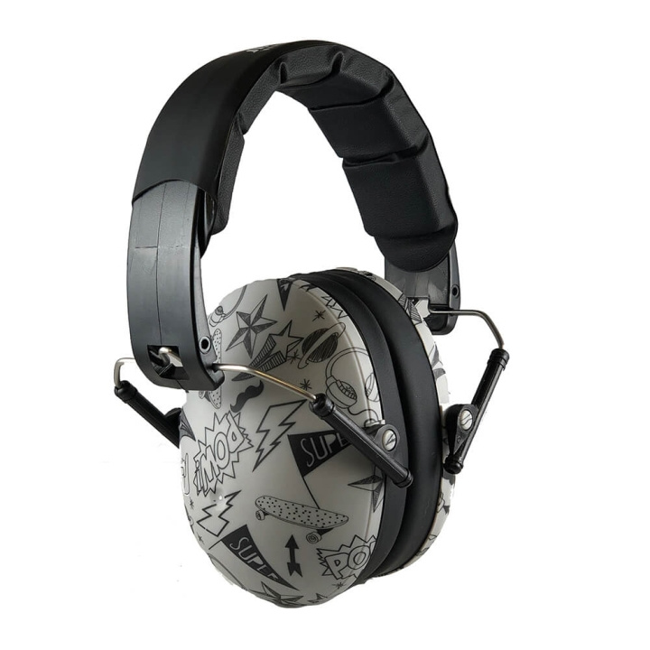 BANZ Ear Muffs Kids Grafiti i gruppen LEGETØJ, BØRN & BABY / Børns sikkerhed / Høreværn og øvrigt hos TP E-commerce Nordic AB (C71460)