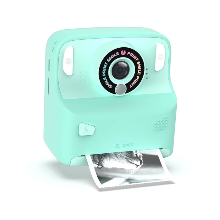 Mobility On Board MOB Instant Cam Pixiprint 5 filmrolls 5 Games Turquoise i gruppen HJEMMEELEKTRONIK / Foto og video / Kamera hos TP E-commerce Nordic AB (C71475)