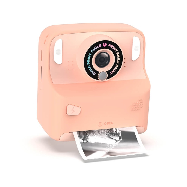 Mobility On Board Instant Kamera Pixiprint inkl. 5 ruller Pink i gruppen HJEMMEELEKTRONIK / Foto og video / Kamera hos TP E-commerce Nordic AB (C71476)