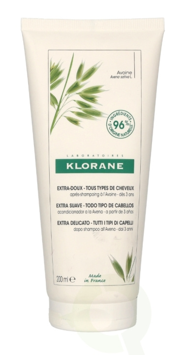 Klorane Ultra-Gentle Conditioner With Oat Milk 200 ml All Hair Types i gruppen SKØNHED & HELSE / Hår og styling / Hårpleje / Balsam hos TP E-commerce Nordic AB (C71913)