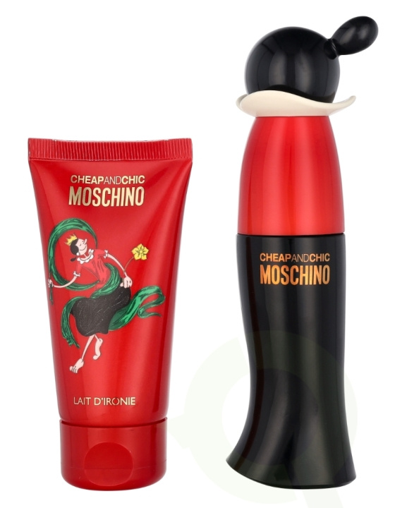 Moschino Cheap & Chic Giftset 80 ml Edt Spray 30ml/Body Lotion 50ml i gruppen SKØNHED & HELSE / Duft & Parfume / Parfume / Parfume til hende hos TP E-commerce Nordic AB (C71932)