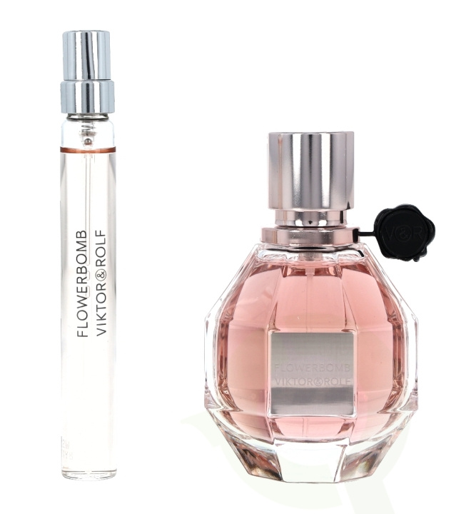 Viktor & Rolf Flowerbomb Giftset 60 ml Edp Spray 50ml/Edp Spray 10ml i gruppen SKØNHED & HELSE / Gaveæske / Gaveæske til hende hos TP E-commerce Nordic AB (C72104)