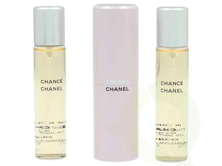 Chanel Chance Twist And Spray 60 ml edt spray20 + 2x edt spray refill20 i gruppen SKØNHED & HELSE / Duft & Parfume / Parfume / Parfume til hende hos TP E-commerce Nordic AB (C72133)