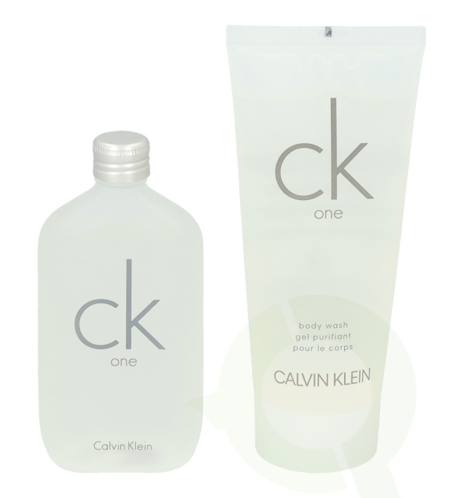 Calvin Klein Ck One Giftset 150 ml Edt Spray 50ml / Hair & Body Wash 100ml i gruppen SKØNHED & HELSE / Duft & Parfume / Parfume / Parfume til ham hos TP E-commerce Nordic AB (C72247)