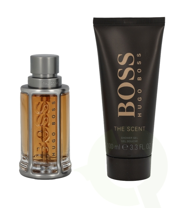 Hugo Boss The Scent Giftset 150 ml Edt Spray 50ml/Shower Gel 100ml i gruppen SKØNHED & HELSE / Gaveæske / Gaveæske til ham hos TP E-commerce Nordic AB (C72685)