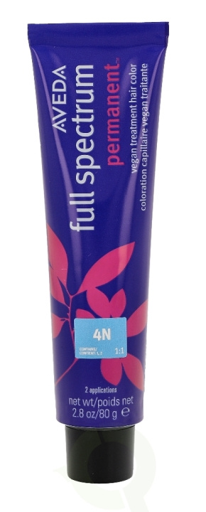 Aveda Full Spectrum Permanent Vegan Pure Tone Hair Color 80 g 4N i gruppen SKØNHED & HELSE / Hår og styling / Hårpleje / Hårfarve / Hårfarve & Farve bombe hos TP E-commerce Nordic AB (C73228)