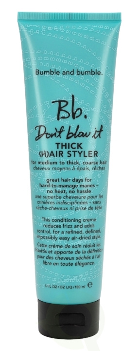 Bumble and Bumble Bumble & Bumble Don\'t Blow It Thick Hair Styler 150 ml i gruppen SKØNHED & HELSE / Hår og styling / Hår styling / Styling creme hos TP E-commerce Nordic AB (C73270)