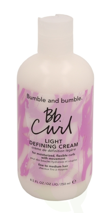 Bumble and Bumble Bumble & Bumble Curl Light Defining Cream 250 ml For Moisturize, Fine To Medium Hair i gruppen SKØNHED & HELSE / Hår og styling / Hår styling / Styling creme hos TP E-commerce Nordic AB (C73301)