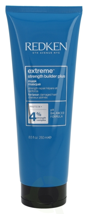Redken Extreme Strenght Builder Plus Fortifying Mask 250 ml For Damaged Hair i gruppen SKØNHED & HELSE / Hår og styling / Hårpleje / Hårmaske hos TP E-commerce Nordic AB (C73741)