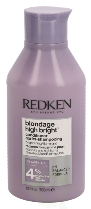 Redken Blondage High Bright Conditioner 300 ml i gruppen SKØNHED & HELSE / Hår og styling / Hårpleje / Balsam hos TP E-commerce Nordic AB (C73761)