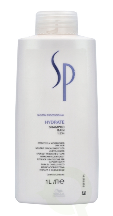 Wella SP - Hydrate Shampoo 1000 ml Dry Hair i gruppen SKØNHED & HELSE / Hår og styling / Hårpleje / Shampoo hos TP E-commerce Nordic AB (C73934)