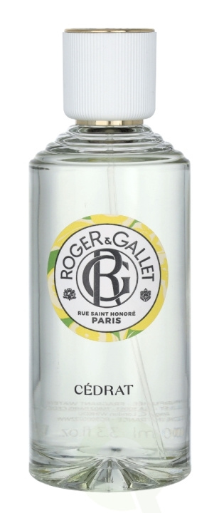Roger & Gallet Cedrat Wellbeing Fragrant Water 100 ml Natural Spray i gruppen SKØNHED & HELSE / Duft & Parfume / Parfume / Unisex hos TP E-commerce Nordic AB (C74530)