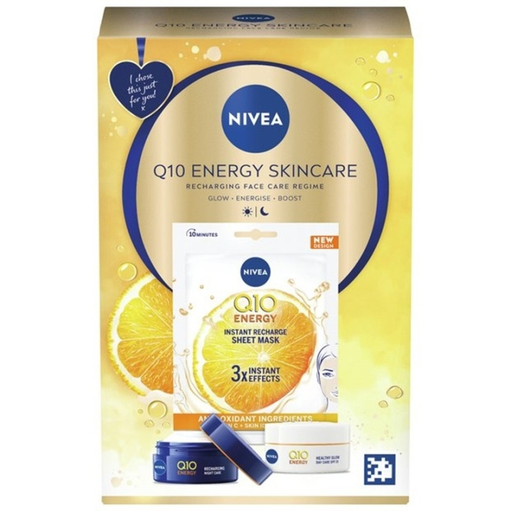Nivea Q10 Energy Skincare Giftset i gruppen SKØNHED & HELSE / Hudpleje / Ansigt / Dagcreme hos TP E-commerce Nordic AB (C74737)