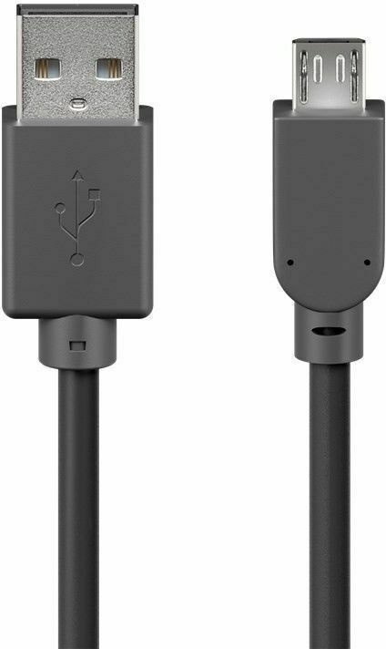 Goobay USB-A til Micro-B-kabel, 0,3 m i gruppen COMPUTERTILBEHØR / Kabler og adaptere / USB / Micro-USB / Kabler hos TP E-commerce Nordic AB (C75141)