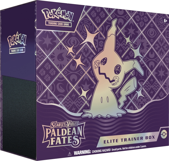 POKEMON Scarlet & Violet 4.5: Paldea Fates Elite Trainer Box samlekortsæt i gruppen LEGETØJ, BØRN & BABY / Spil / Kortspil hos TP E-commerce Nordic AB (C75402)