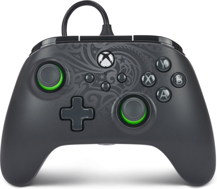 PowerA Advantage Wired Controller, Celestial Green, Xbox / PC i gruppen HJEMMEELEKTRONIK / Spilkonsoller og tilbehør / Xbox Series X / Tilbehør hos TP E-commerce Nordic AB (C75434)