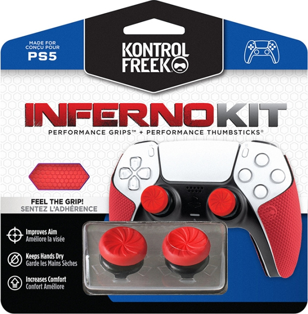KontrolFreek Inferno Kit Performance (PS5) i gruppen HJEMMEELEKTRONIK / Spilkonsoller og tilbehør / Sony PlayStation 5 / Tilbehør hos TP E-commerce Nordic AB (C75448)