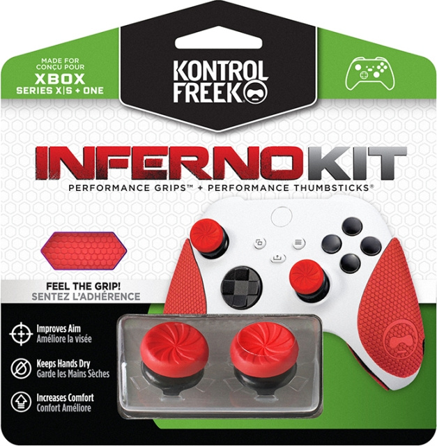 KontrolFreek Inferno Kit Performance (Xbox) i gruppen HJEMMEELEKTRONIK / Spilkonsoller og tilbehør / Xbox Series X / Tilbehør hos TP E-commerce Nordic AB (C75449)