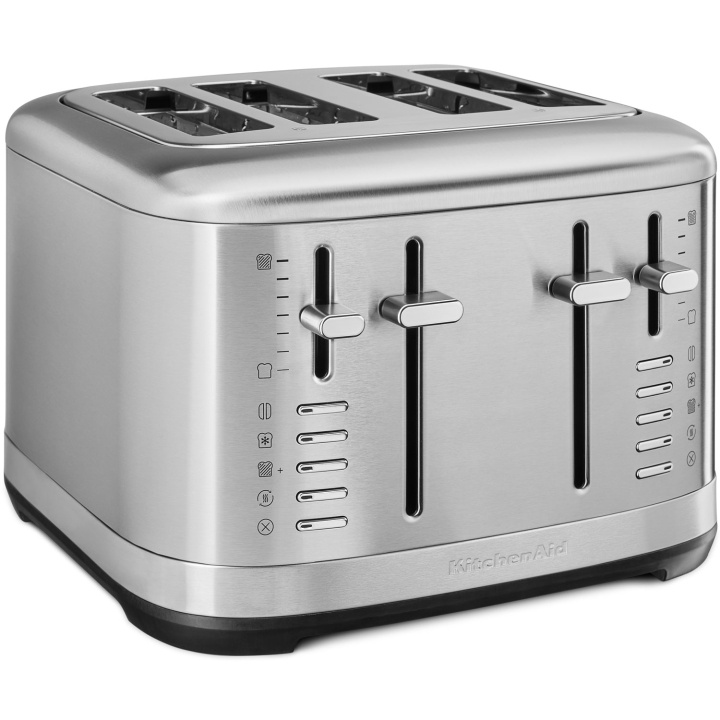 KitchenAid Brödrost 4 Skivors Metall 5KMT4109ESX Rostfritt stål i gruppen HJEM, HUS & HAVE / Husholdningsapparater / Brødristere & Sandwich Makers / Brødristere hos TP E-commerce Nordic AB (C75709)