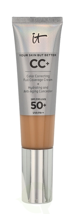 IT Cosmetics CC+ Color Corr. Full Coverage Cream SPF50 32 ml Medium i gruppen SKØNHED & HELSE / Makeup / Makeup ansigt / Foundation hos TP E-commerce Nordic AB (C76035)
