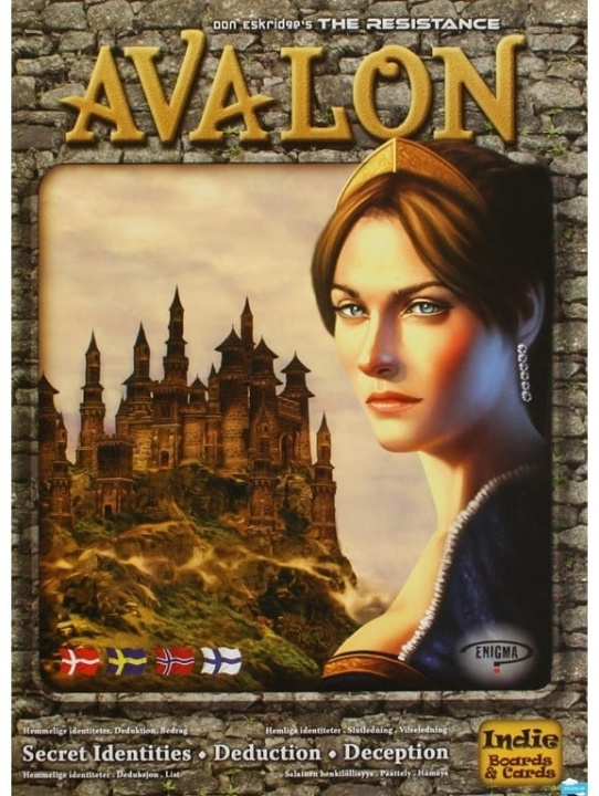 Techwo The Resistance: Avalon strategispil, ENG i gruppen LEGETØJ, BØRN & BABY / Spil / Brætspil hos TP E-commerce Nordic AB (C76044)