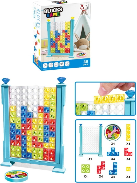 Techwo Klodser spil Tetris i gruppen LEGETØJ, BØRN & BABY / Spil / Spil til børn hos TP E-commerce Nordic AB (C76110)