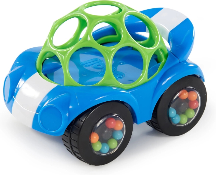 Oball Rattle&Roll-bil, blå i gruppen LEGETØJ, BØRN & BABY / Legetøj / Legetøjsbiler hos TP E-commerce Nordic AB (C76150)