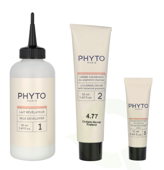 Phyto Phytocolor Permanent Color 112 ml #4.77 Deep Brown i gruppen SKØNHED & HELSE / Hår og styling / Hårpleje / Hårfarve / Hårfarve & Farve bombe hos TP E-commerce Nordic AB (C76329)