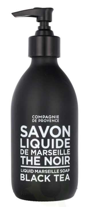 Compagnie De Provence Marseille Liquid Soap 300 ml Black Tea i gruppen SKØNHED & HELSE / Hudpleje / Kropspleje / Bad & brusecreme hos TP E-commerce Nordic AB (C76345)