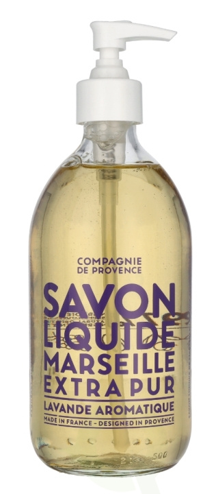Compagnie De Provence Marseille Liquid Soap 495 ml Aromatic Lavender i gruppen SKØNHED & HELSE / Hudpleje / Kropspleje / Bad & brusecreme hos TP E-commerce Nordic AB (C76353)