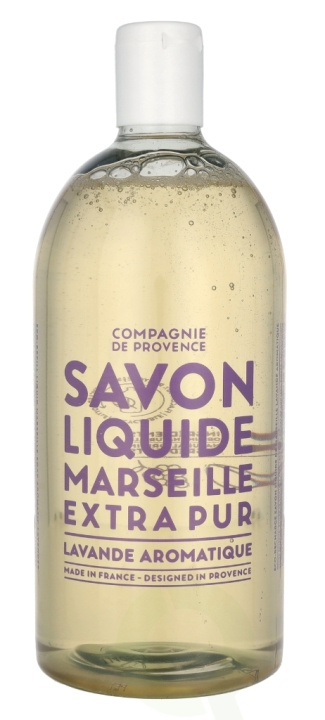 Compagnie De Provence Marseille Liquid Soap 1000 ml Aromatic Lavender i gruppen SKØNHED & HELSE / Hudpleje / Kropspleje / Bad & brusecreme hos TP E-commerce Nordic AB (C76370)