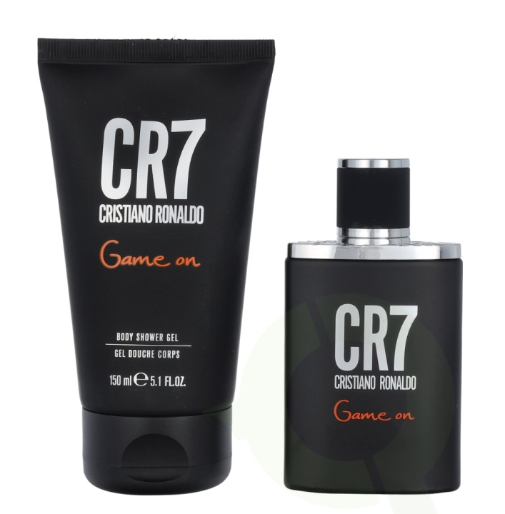 Cristiano Ronaldo CR7 Game On Giftset 180 ml Edt Spray30ml/Showergel 150ml i gruppen SKØNHED & HELSE / Gaveæske / Gaveæske til ham hos TP E-commerce Nordic AB (C76427)