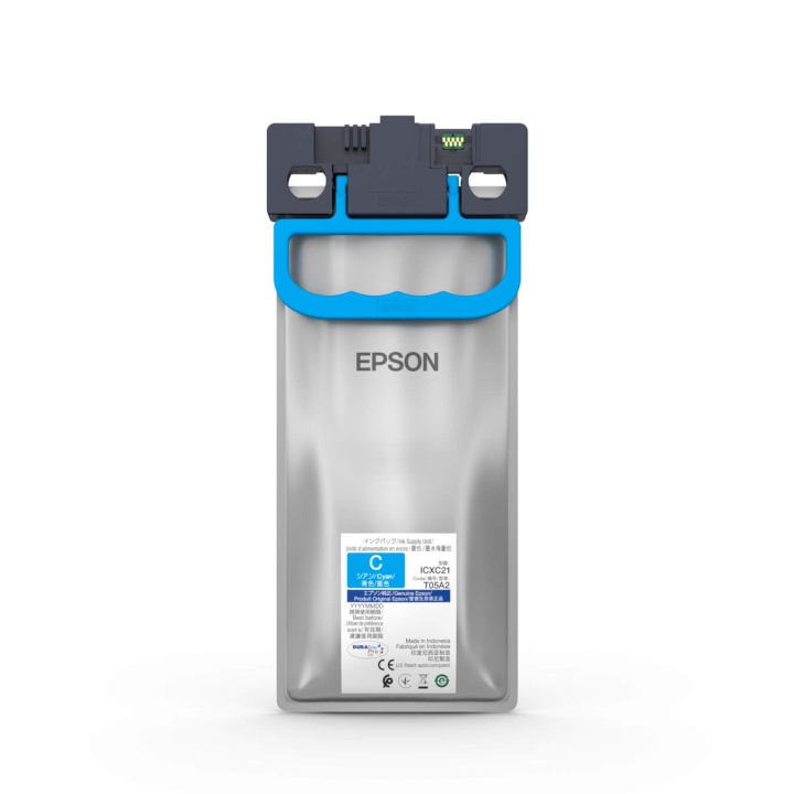 Epson Blæk C13T05A20N T05A20N Cyan i gruppen COMPUTERTILBEHØR / Printere og tilbehør / Blæk og toner / Blækpatroner / Epson hos TP E-commerce Nordic AB (C76519)