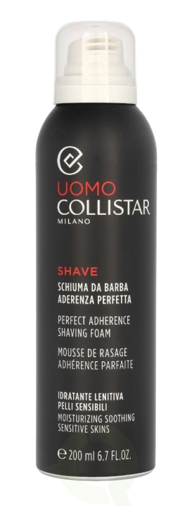 Collistar Linea Uomo Perfect Adherence Shaving Foam 200 ml i gruppen SKØNHED & HELSE / Hår og styling / Barbering og trimning / Aftershave hos TP E-commerce Nordic AB (C77008)