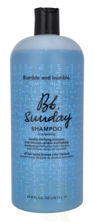 Bumble and Bumble Bumble & Bumble Sunday Shampoo 1000 ml i gruppen SKØNHED & HELSE / Hår og styling / Hårpleje / Shampoo hos TP E-commerce Nordic AB (C77032)