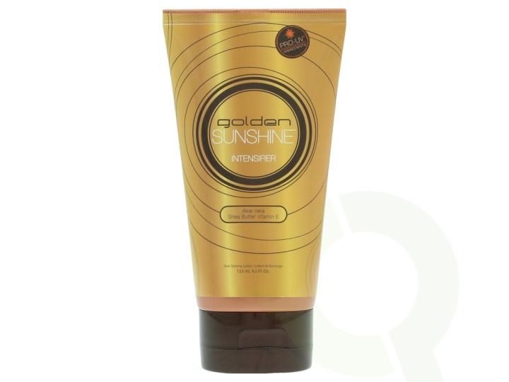 Australian Gold Designer Skin Golden Sunshine Dark Tanning Lotion 133 ml Intensifier + Aloe Vera Shea Butter Vitamin E i gruppen SKØNHED & HELSE / Hudpleje / Kropspleje / Body lotion hos TP E-commerce Nordic AB (C77052)