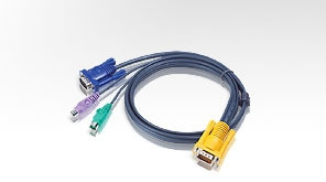 ATEN 2L-5203P Kombinationskabel til f.eks. ACS-12xx-serien, PS/2, 3m i gruppen COMPUTERTILBEHØR / Kabler og adaptere / Øvrige computer kabler hos TP E-commerce Nordic AB (C77274)