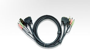 ATEN 2L-7D03U kombikabel til KVM-switche: i gruppen COMPUTERTILBEHØR / Kabler og adaptere / Øvrige computer kabler hos TP E-commerce Nordic AB (C77275)
