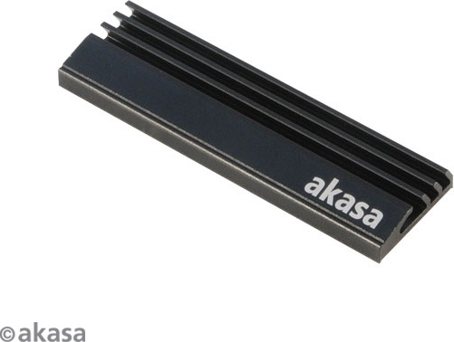 Akasa M.2 SSD-heatsink - køleplade til M.2-kort i gruppen COMPUTERTILBEHØR / Computerkomponenter / Harddiske / Adaptere og tilbehør hos TP E-commerce Nordic AB (C77407)