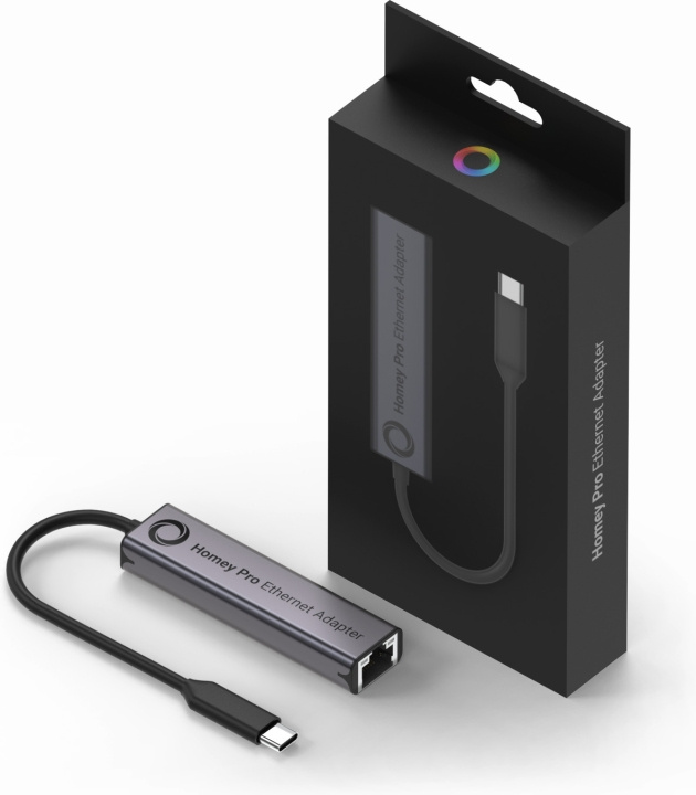 Athom Homey Pro Ethernet-adapter - netværksadapter i gruppen COMPUTERTILBEHØR / Netværk / Netværkskort / USB hos TP E-commerce Nordic AB (C77834)