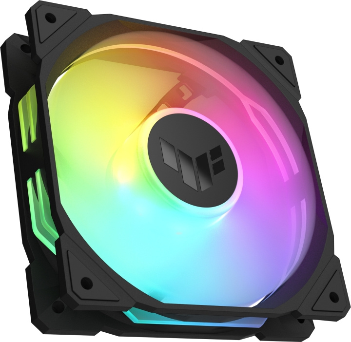 ASUS TUF Gaming TR 120 ARGB PWM-blæser, 120 mm, sort i gruppen COMPUTERTILBEHØR / Computerkomponenter / Køling / Blæser hos TP E-commerce Nordic AB (C77855)